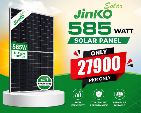 Jinko Solar 585W N-Type TOPCon Solar Panel